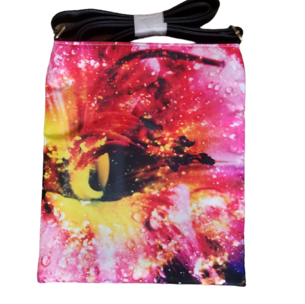 One Of A Kind Vibrant Large Crossover Sling Bag
